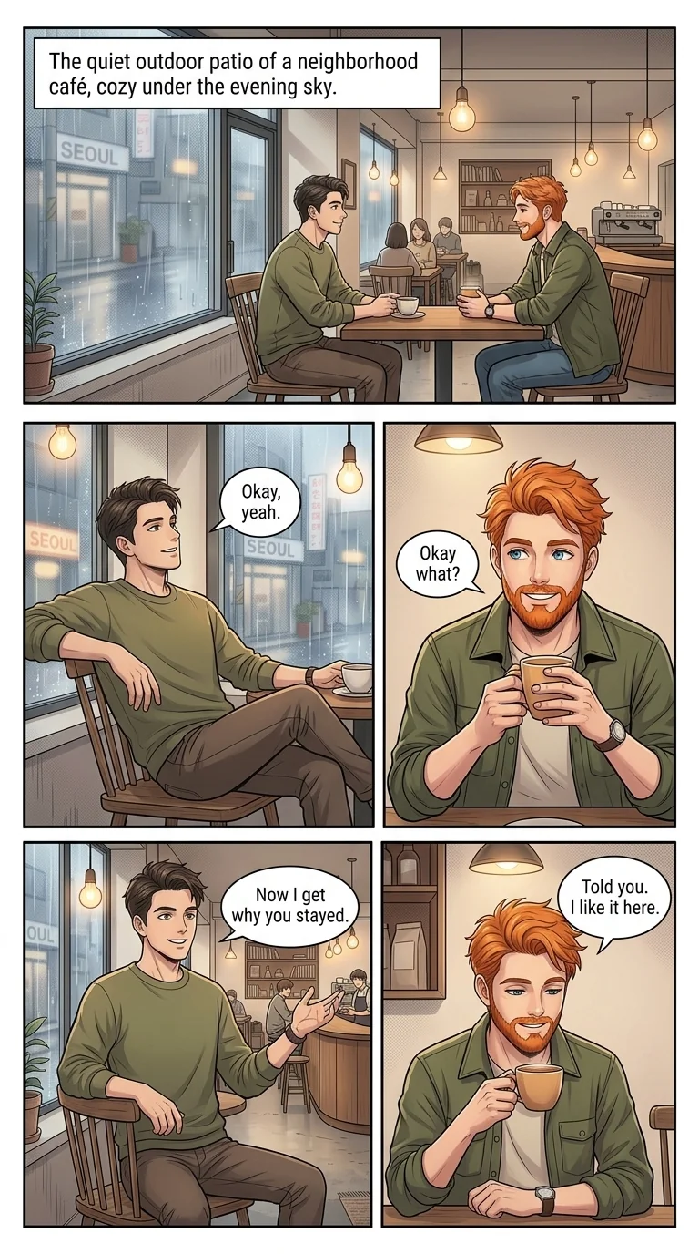 Tú Corea, mi mundo.  Chapter 16 Page 4 - AI Generated Manga