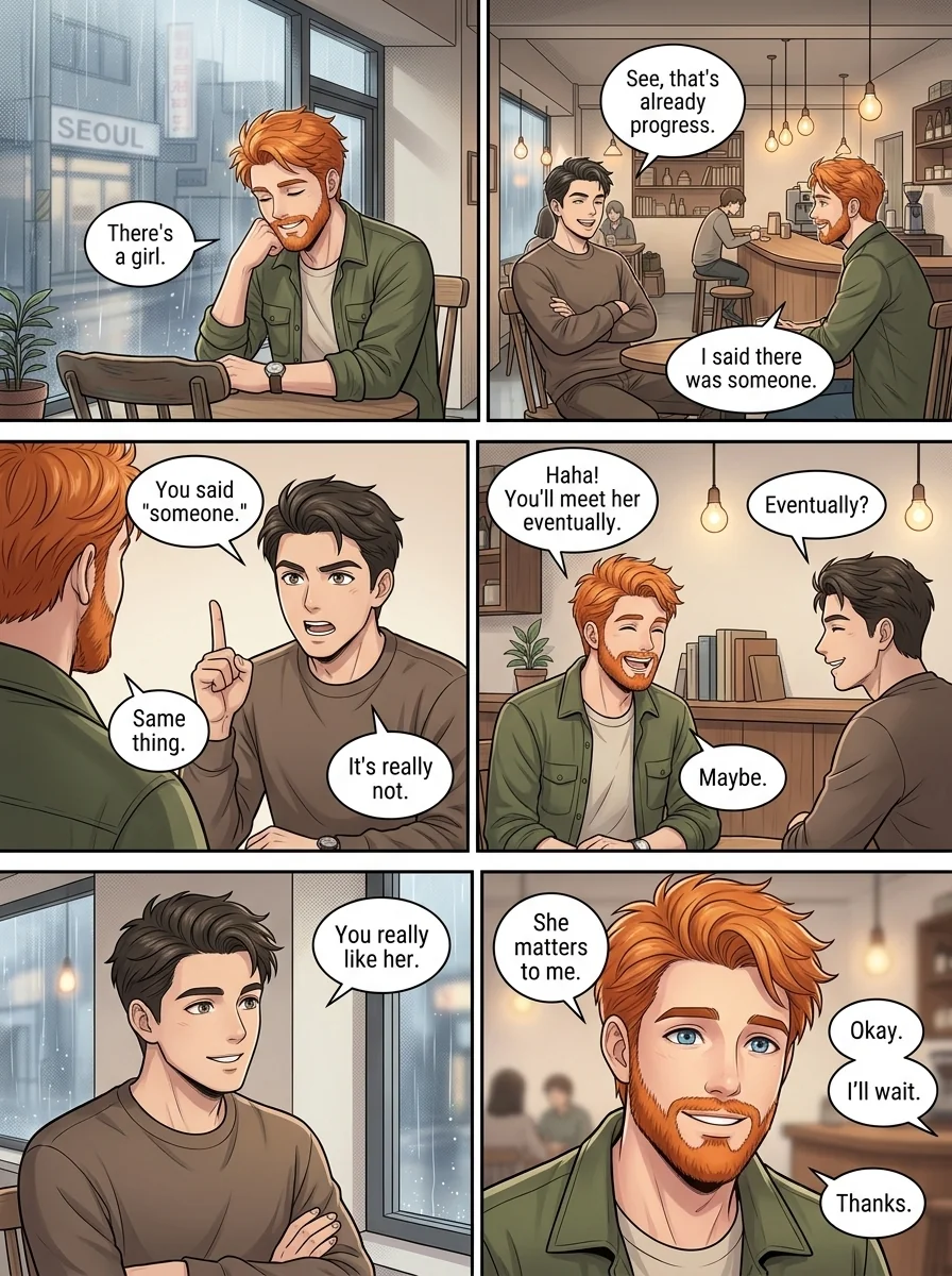 Tú Corea, mi mundo.  Chapter 16 Page 7 - AI Generated Manga