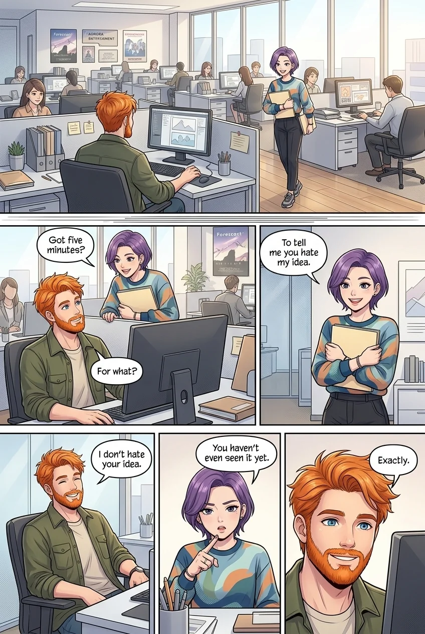 Tú Corea, mi mundo.  Chapter 17 Page 3 - AI Generated Manga