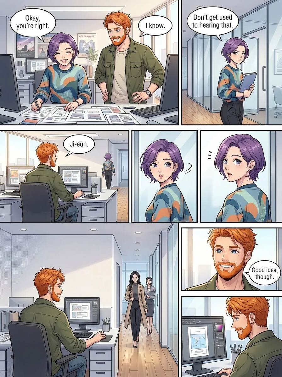 Tú Corea, mi mundo.  Chapter 17 Page 5 - AI Generated Manga