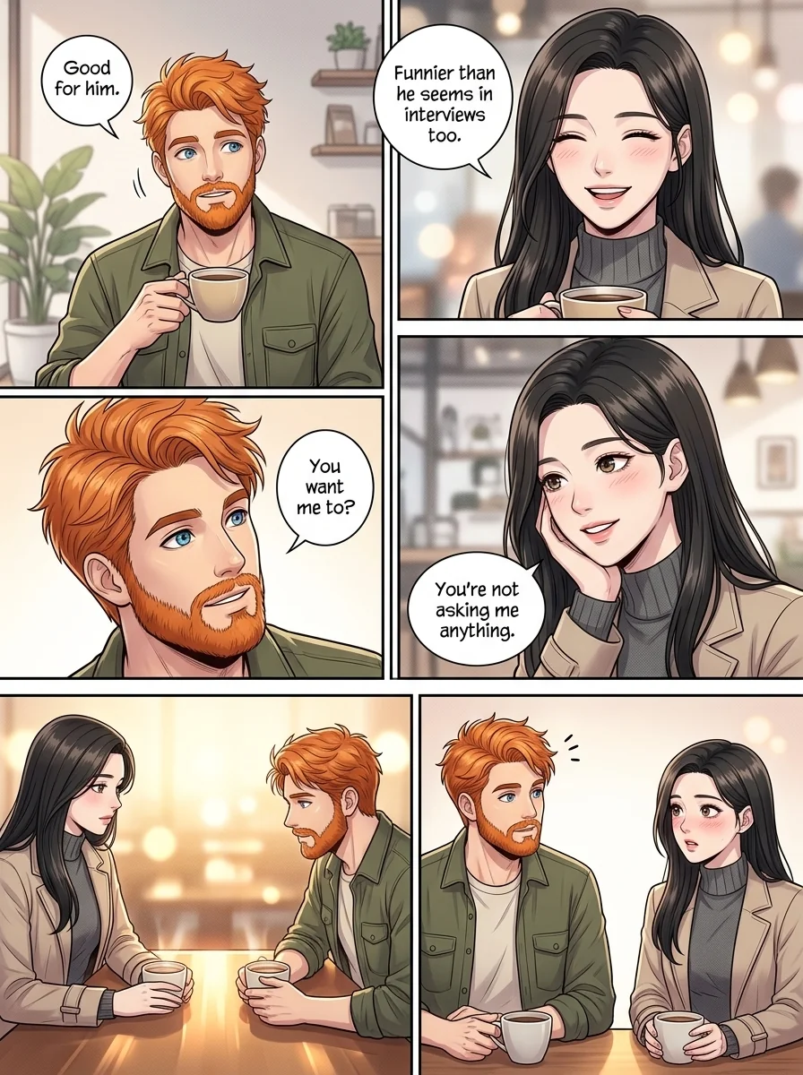 Tú Corea, mi mundo.  Chapter 18 Page 17 - AI Generated Manga