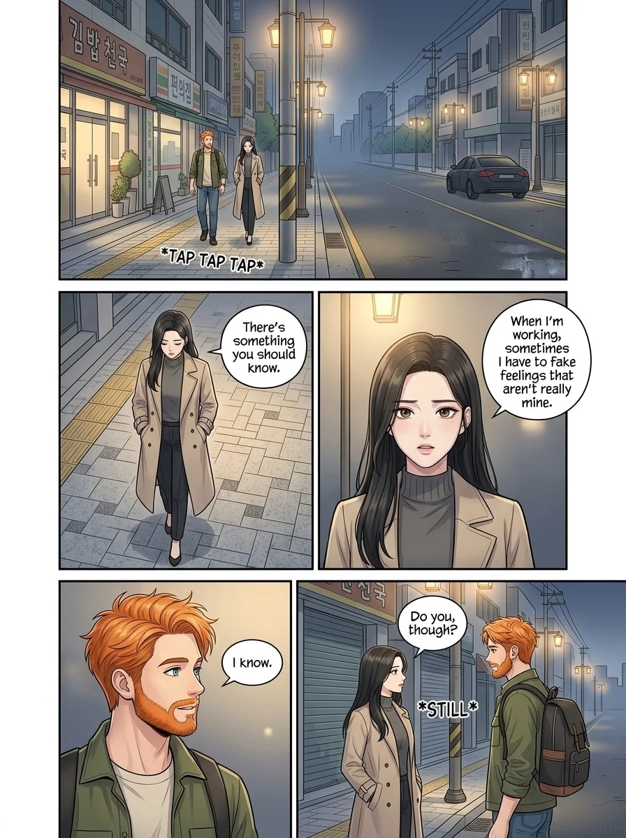Tú Corea, mi mundo.  Chapter 18 Page 21 - AI Generated Manga