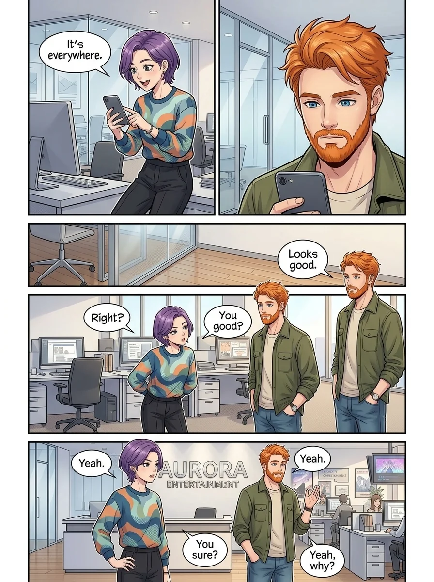 Tú Corea, mi mundo.  Chapter 18 Page 6 - AI Generated Manga