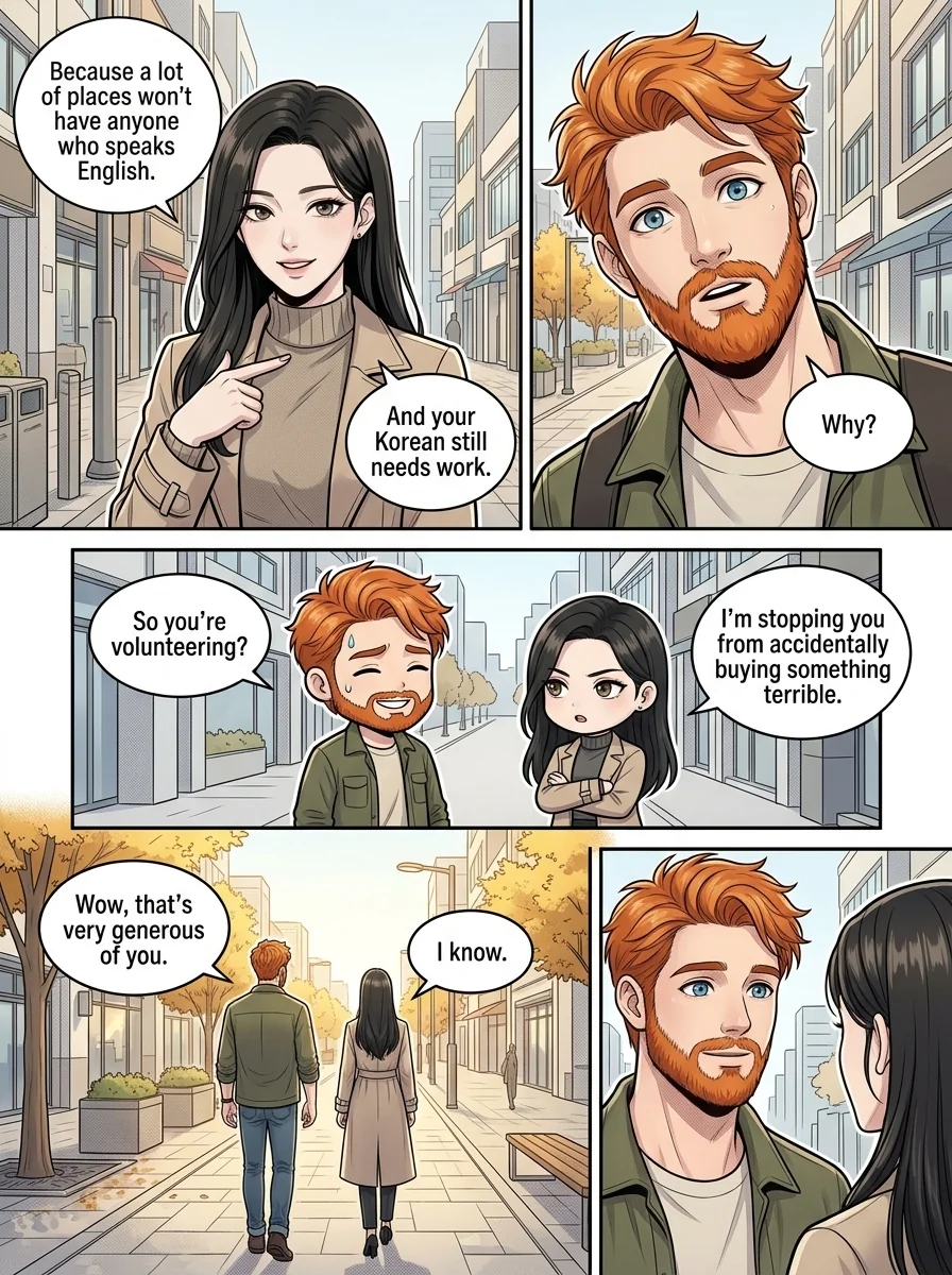 Tú Corea, mi mundo.  Chapter 19 Page 10 - AI Generated Manga