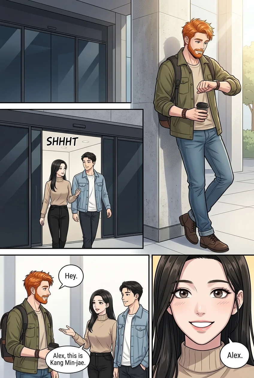 Tú Corea, mi mundo.  Chapter 19 Page 4 - AI Generated Manga
