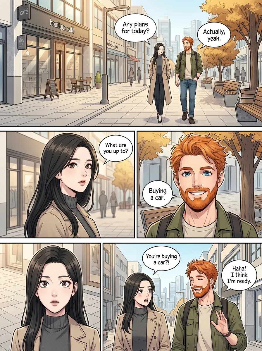 Tú Corea, mi mundo.  Chapter 19 Page 8 - AI Generated Manga