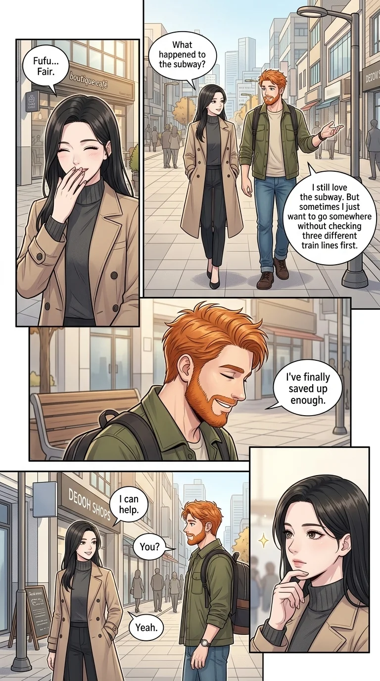 Tú Corea, mi mundo.  Chapter 19 Page 9 - AI Generated Manga