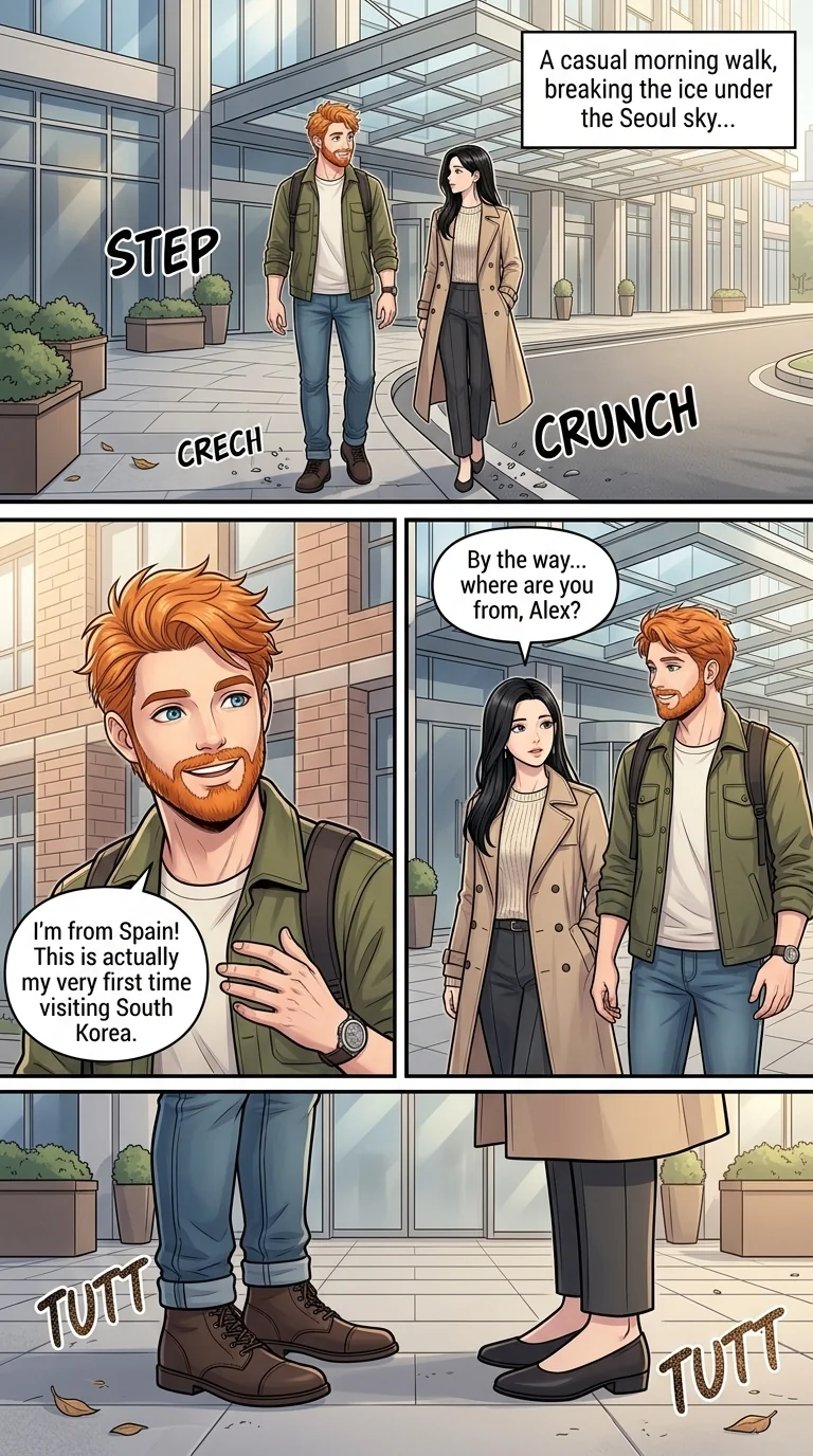 Tú Corea, mi mundo.  Chapter 2 Page 7 - AI Generated Manga