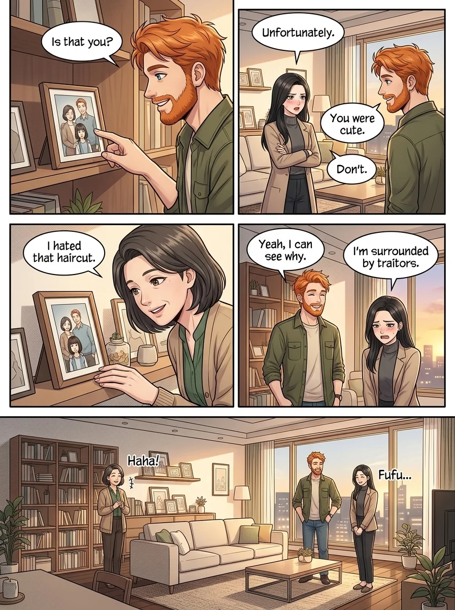 Tú Corea, mi mundo.  Chapter 21 Page 17 - AI Generated Manga