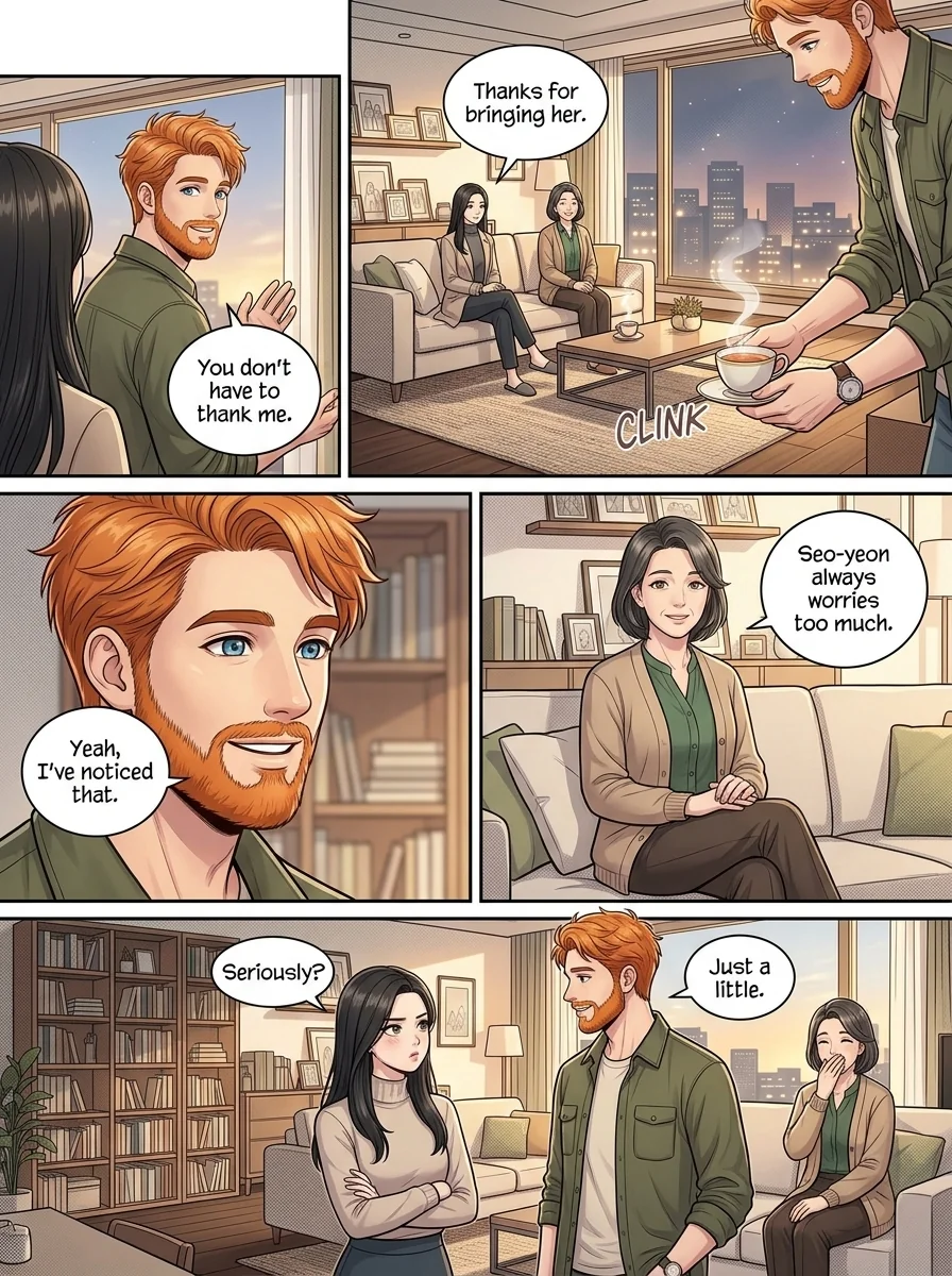 Tú Corea, mi mundo.  Chapter 21 Page 18 - AI Generated Manga
