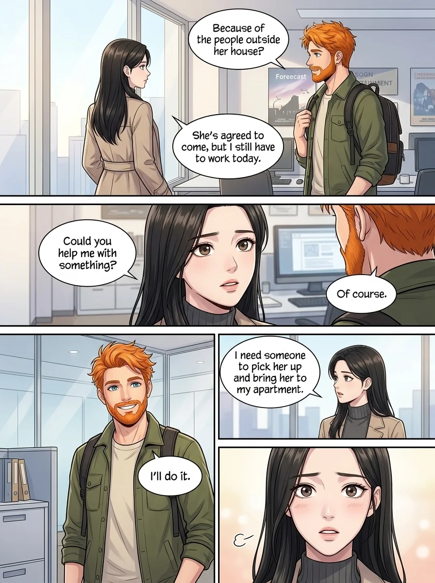 Tú Corea, mi mundo.  Chapter 21 Page 4 - AI Generated Manga