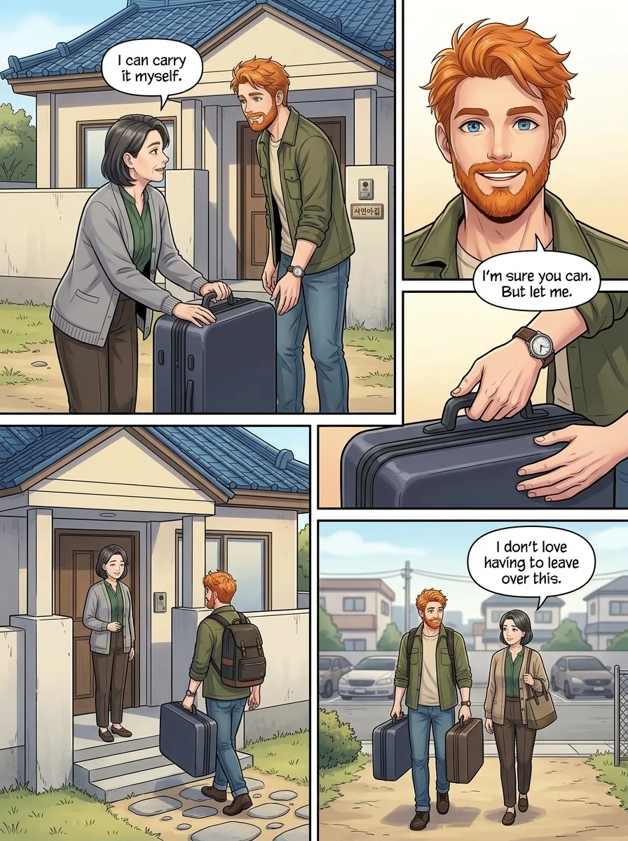 Tú Corea, mi mundo.  Chapter 21 Page 8 - AI Generated Manga