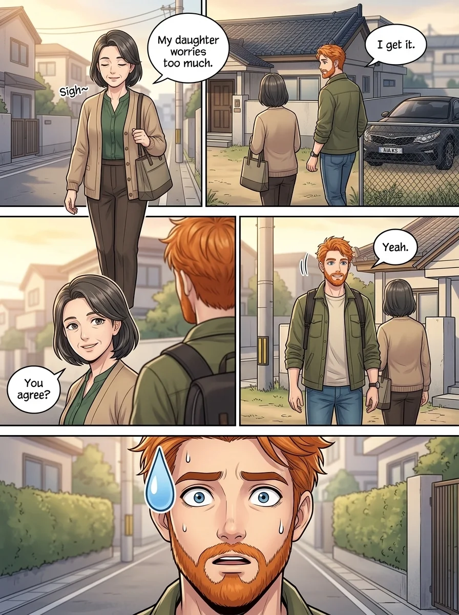 Tú Corea, mi mundo.  Chapter 21 Page 9 - AI Generated Manga