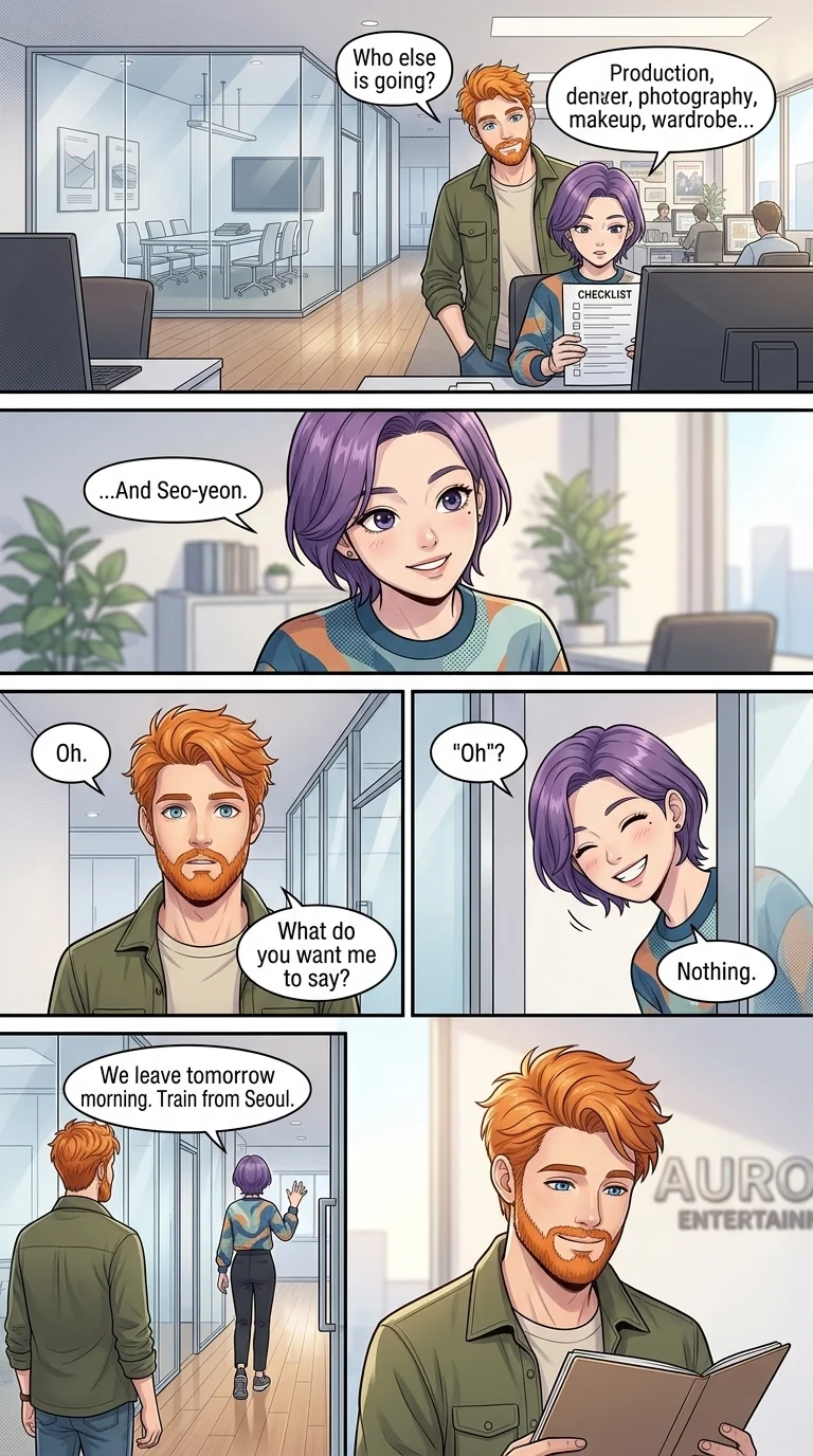 Tú Corea, mi mundo.  Chapter 22 Page 3 - AI Generated Manga