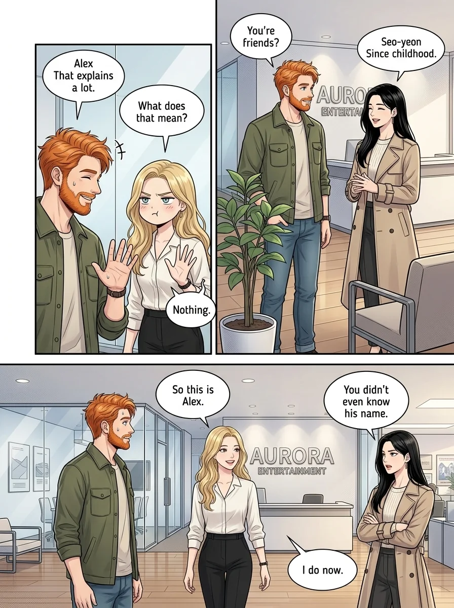 Tú Corea, mi mundo.  Chapter 23 Page 17 - AI Generated Manga