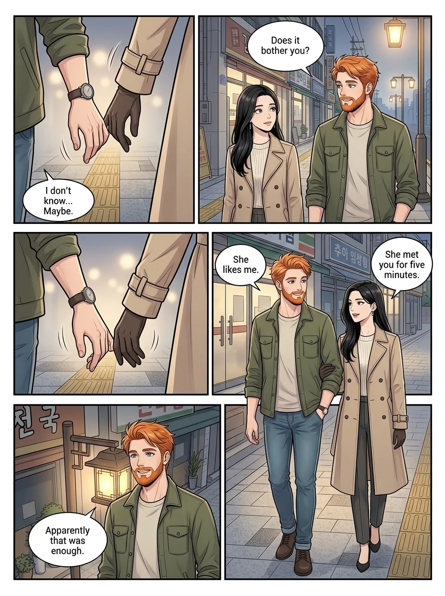 Tú Corea, mi mundo.  Chapter 23 Page 25 - AI Generated Manga