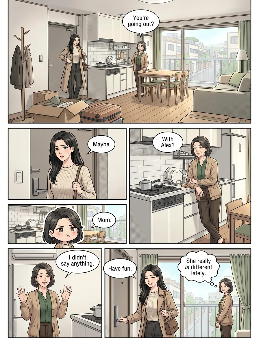 Tú Corea, mi mundo.  Chapter 23 Page 3 - AI Generated Manga