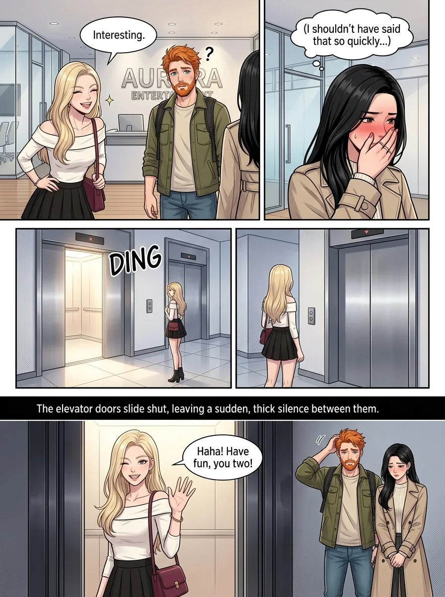 Tú Corea, mi mundo.  Chapter 24 Page 14 - AI Generated Manga