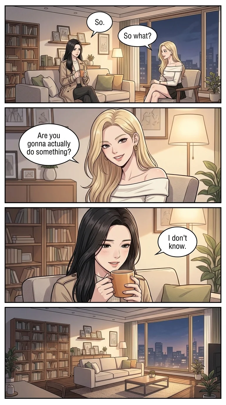 Tú Corea, mi mundo.  Chapter 24 Page 22 - AI Generated Manga