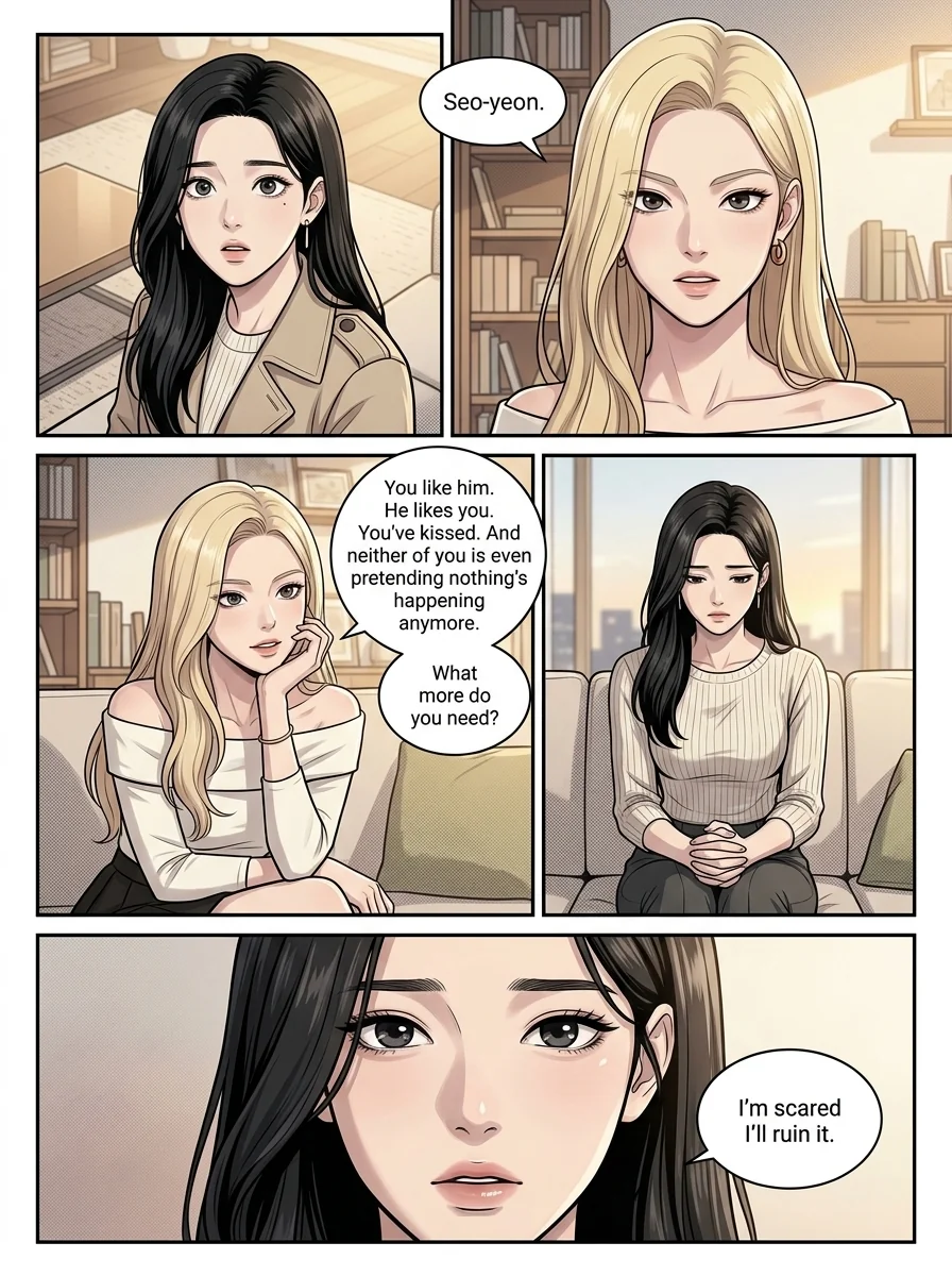 Tú Corea, mi mundo.  Chapter 24 Page 23 - AI Generated Manga