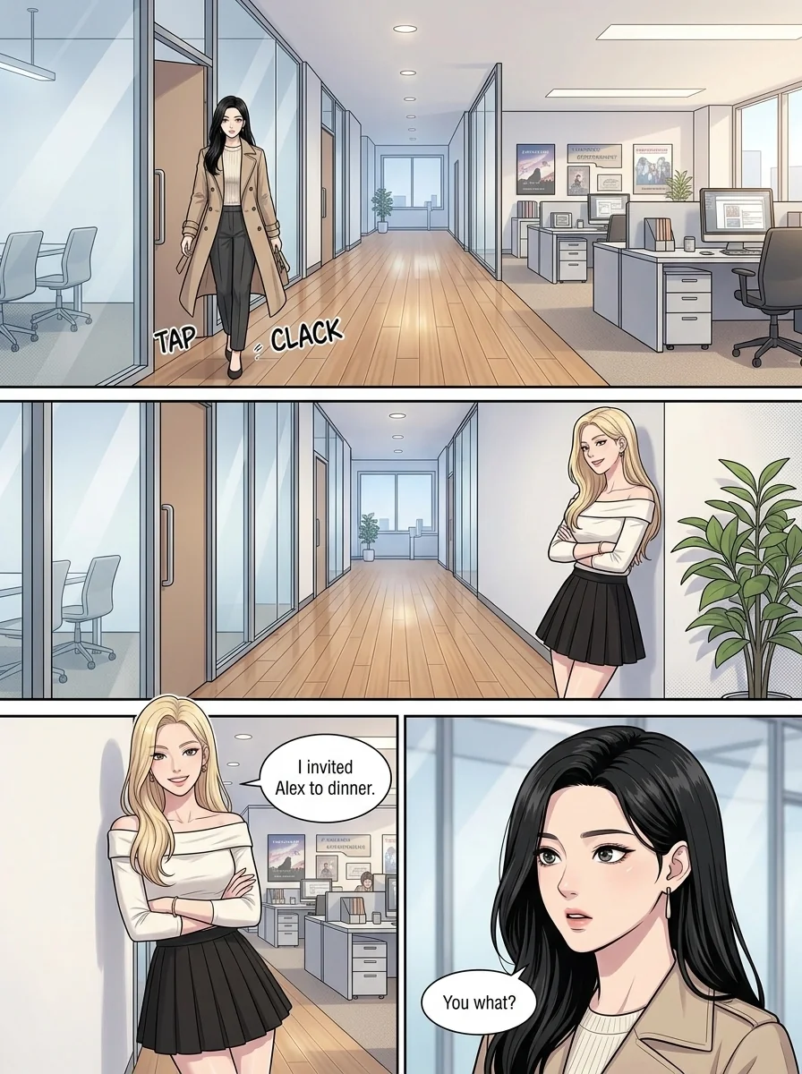Tú Corea, mi mundo.  Chapter 24 Page 8 - AI Generated Manga
