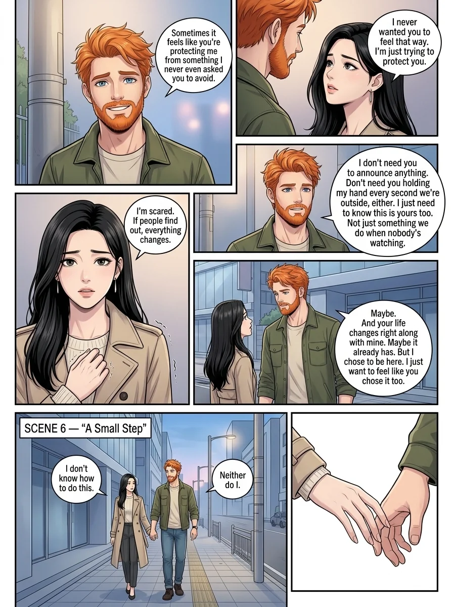 Tú Corea, mi mundo.  Chapter 25 Page 18 - AI Generated Manga