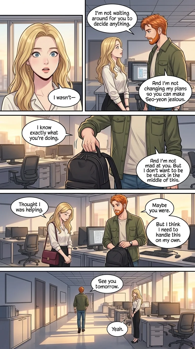 Tú Corea, mi mundo.  Chapter 25 Page 8 - AI Generated Manga