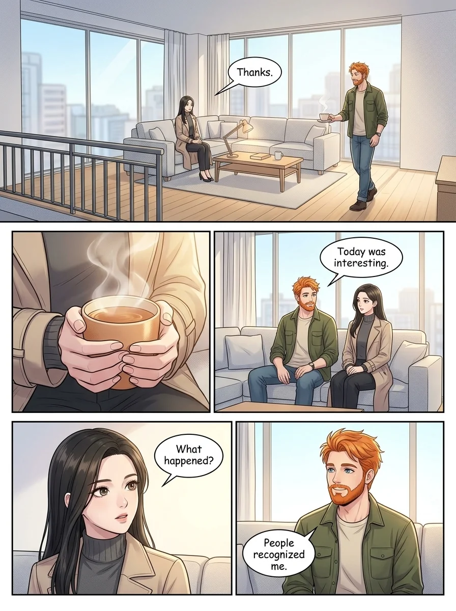 Tú Corea, mi mundo.  Chapter 26 Page 12 - AI Generated Manga