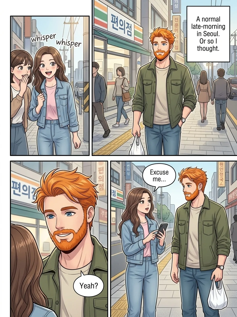 Tú Corea, mi mundo.  Chapter 26 Page 7 - AI Generated Manga