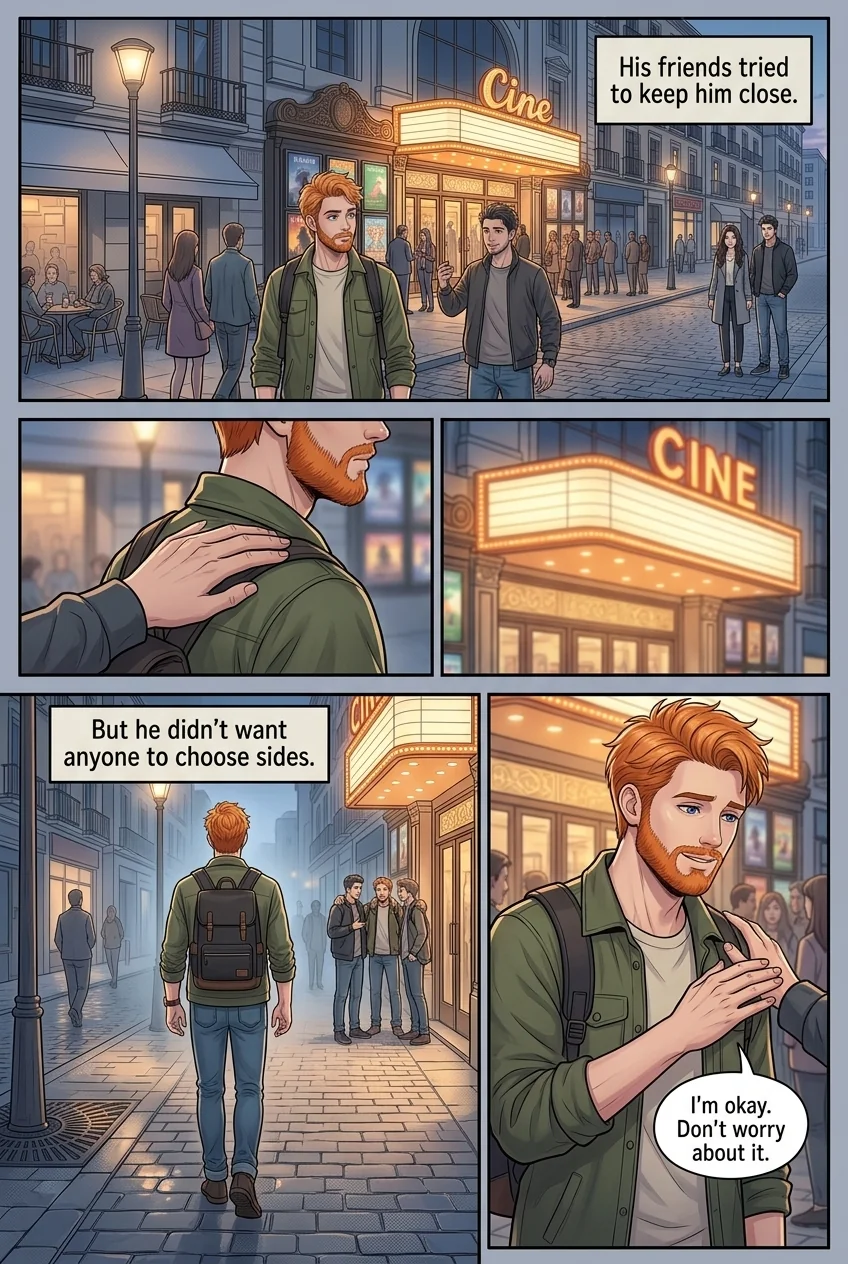 Tú Corea, mi mundo.  Chapter 28 Page 13 - AI Generated Manga