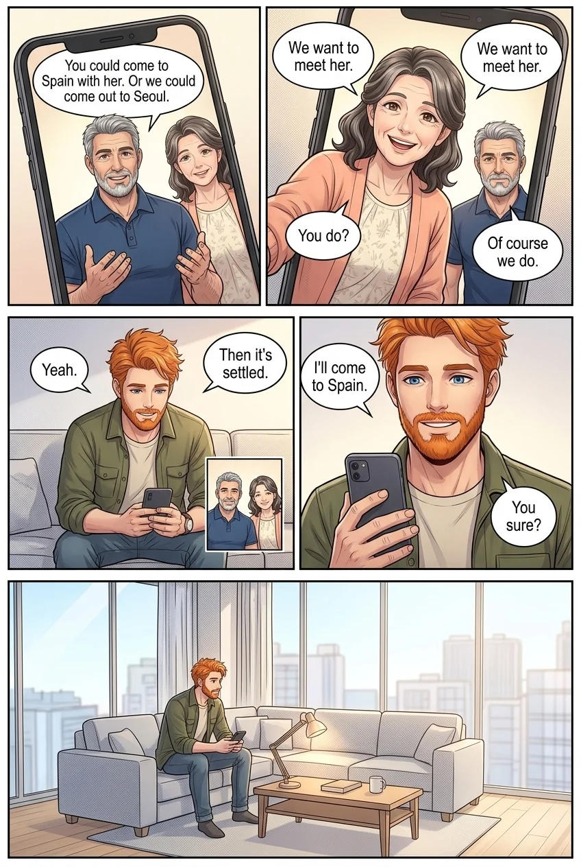 Tú Corea, mi mundo.  Chapter 28 Page 3 - AI Generated Manga