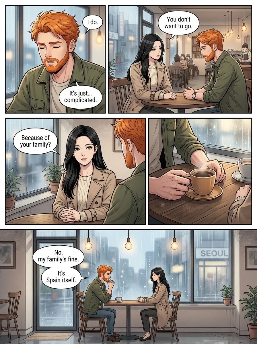 Tú Corea, mi mundo.  Chapter 28 Page 6 - AI Generated Manga