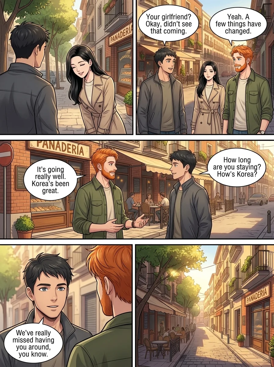 Tú Corea, mi mundo.  Chapter 29 Page 12 - AI Generated Manga