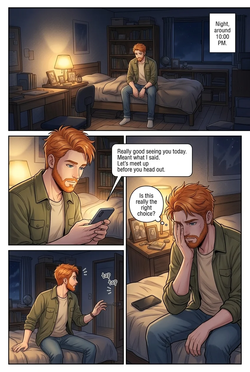 Tú Corea, mi mundo.  Chapter 29 Page 17 - AI Generated Manga