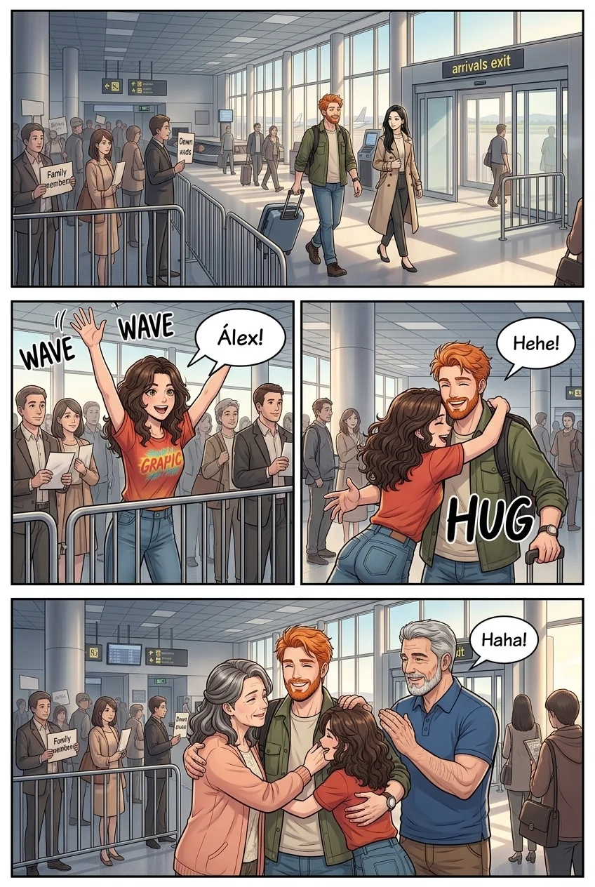 Tú Corea, mi mundo.  Chapter 29 Page 3 - AI Generated Manga