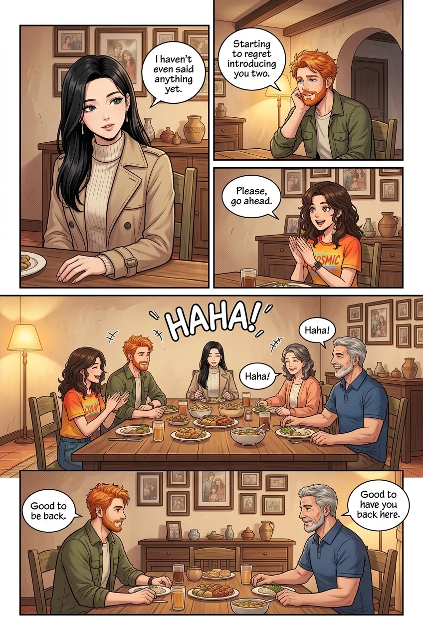Tú Corea, mi mundo.  Chapter 29 Page 7 - AI Generated Manga