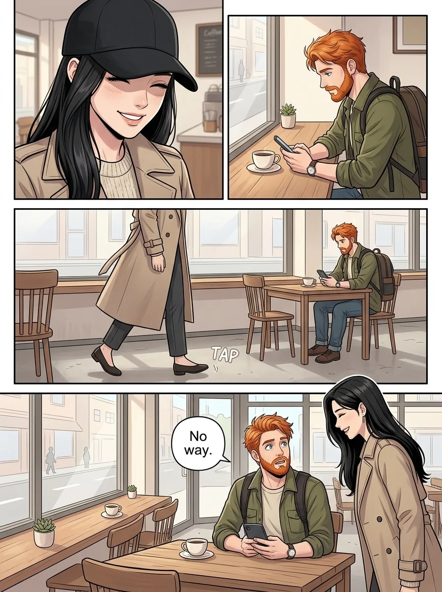 Tú Corea, mi mundo.  Chapter 3 Page 10 - AI Generated Manga