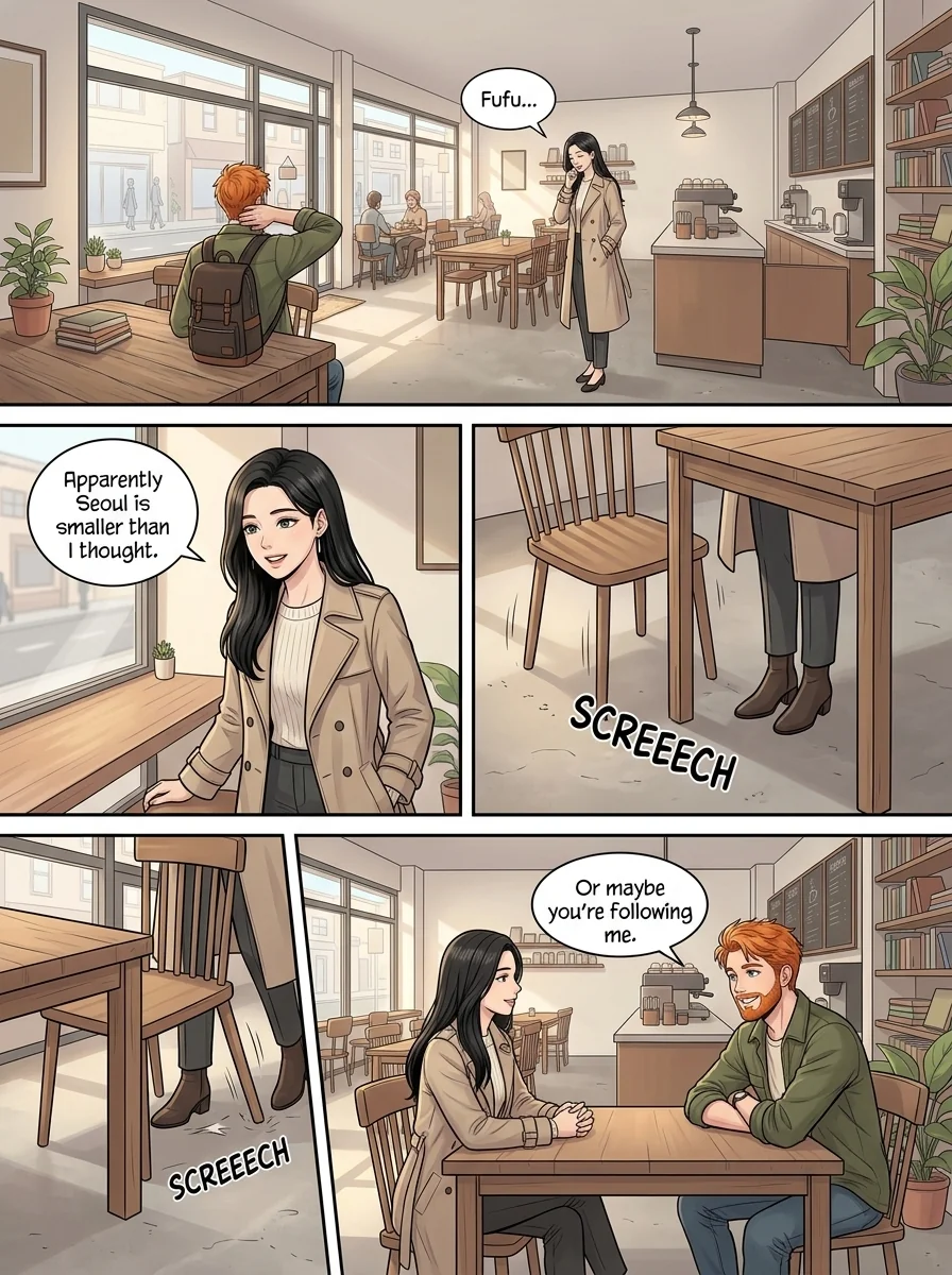 Tú Corea, mi mundo.  Chapter 3 Page 11 - AI Generated Manga