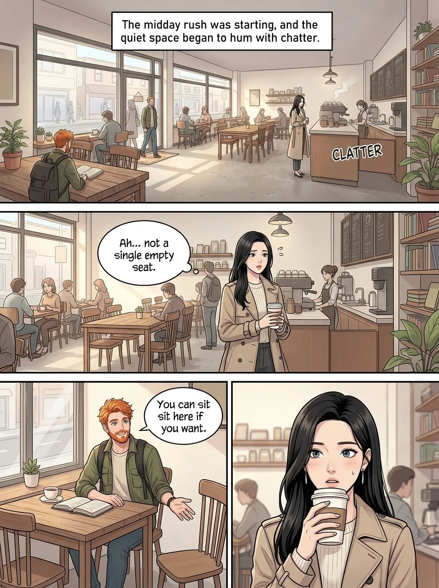 Tú Corea, mi mundo.  Chapter 3 Page 13 - AI Generated Manga