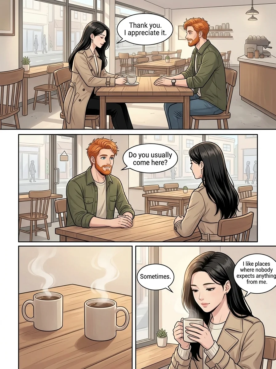 Tú Corea, mi mundo.  Chapter 3 Page 14 - AI Generated Manga