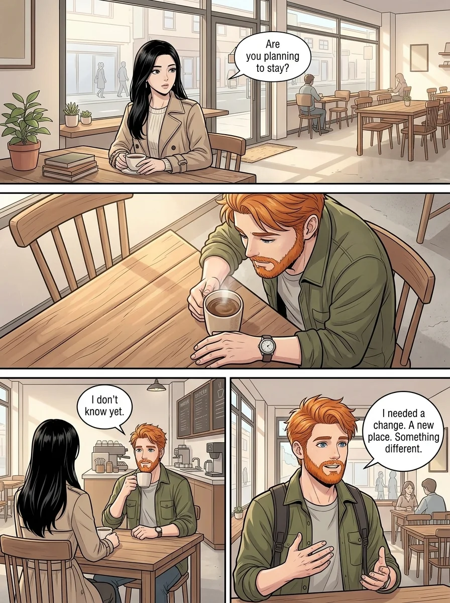 Tú Corea, mi mundo.  Chapter 3 Page 16 - AI Generated Manga