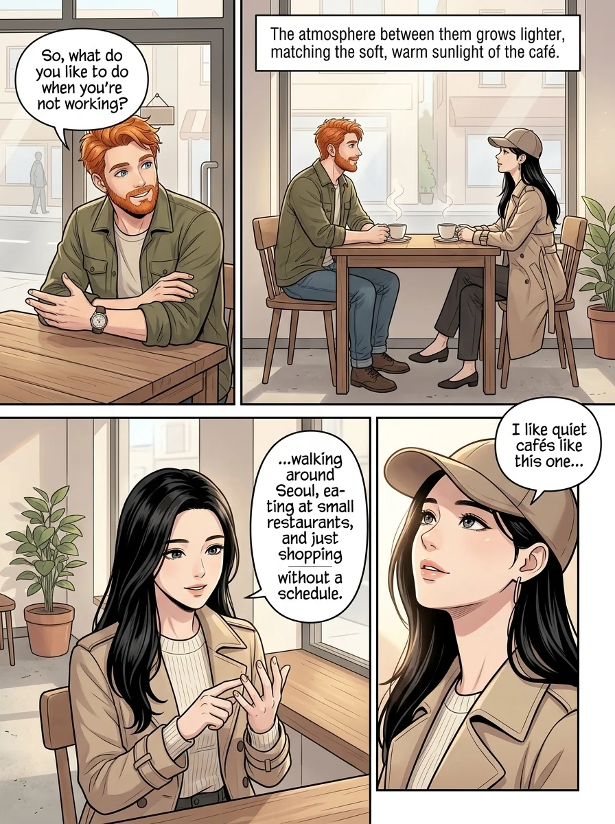 Tú Corea, mi mundo.  Chapter 3 Page 18 - AI Generated Manga