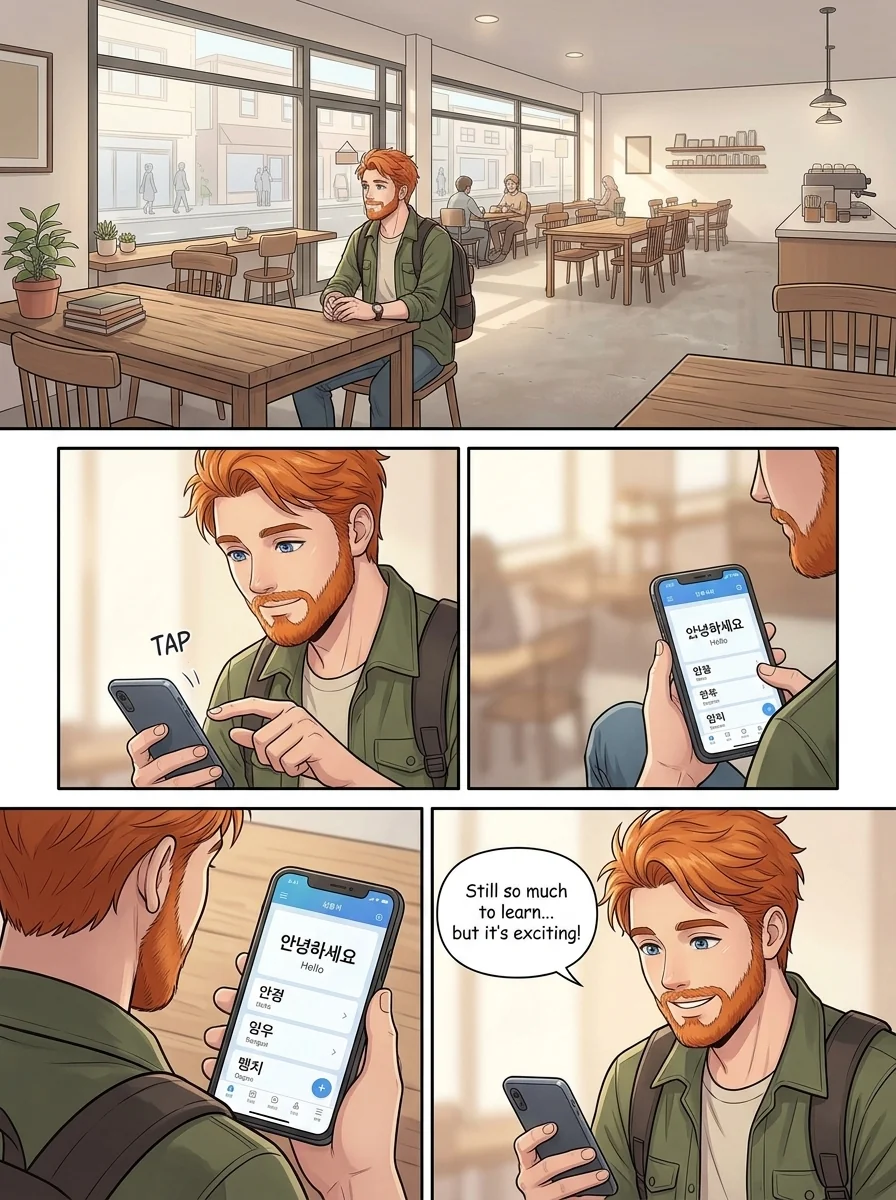 Tú Corea, mi mundo.  Chapter 3 Page 26 - AI Generated Manga