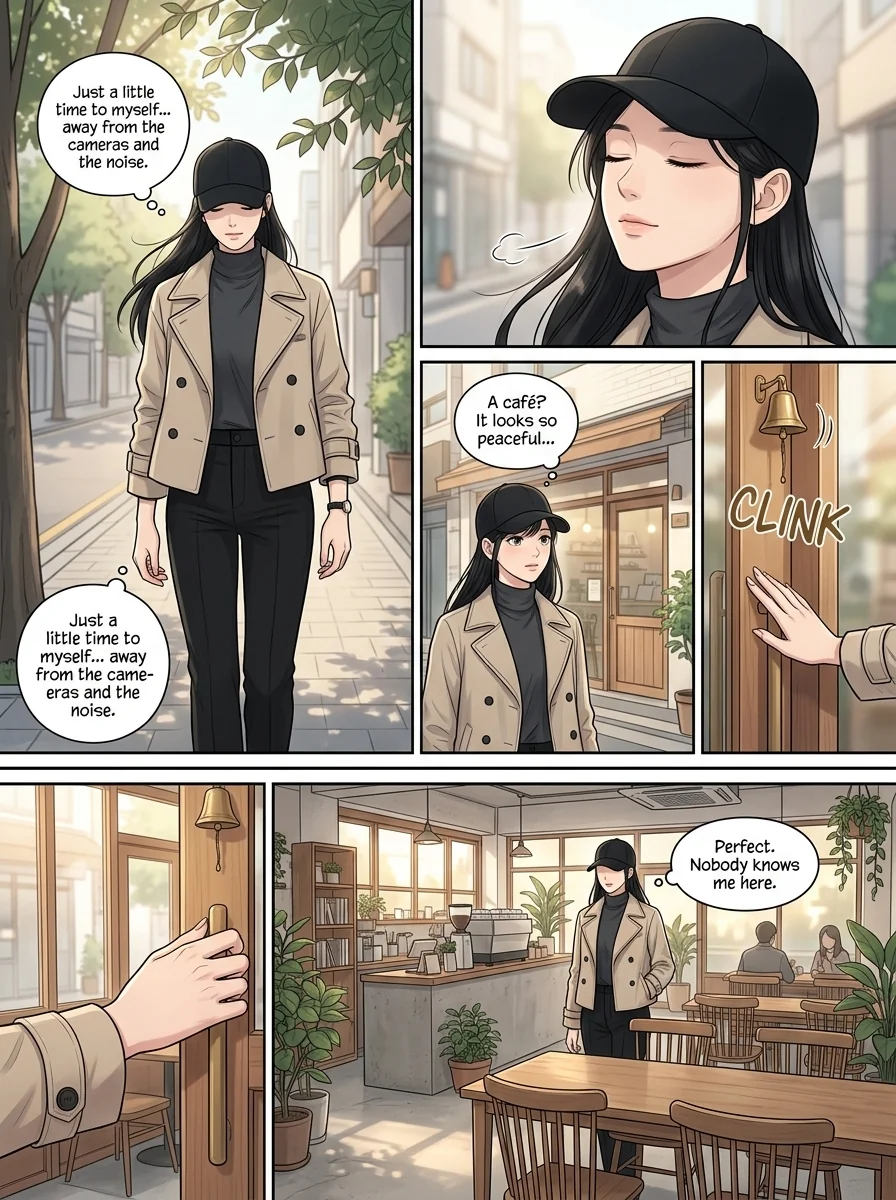 Tú Corea, mi mundo.  Chapter 3 Page 8 - AI Generated Manga