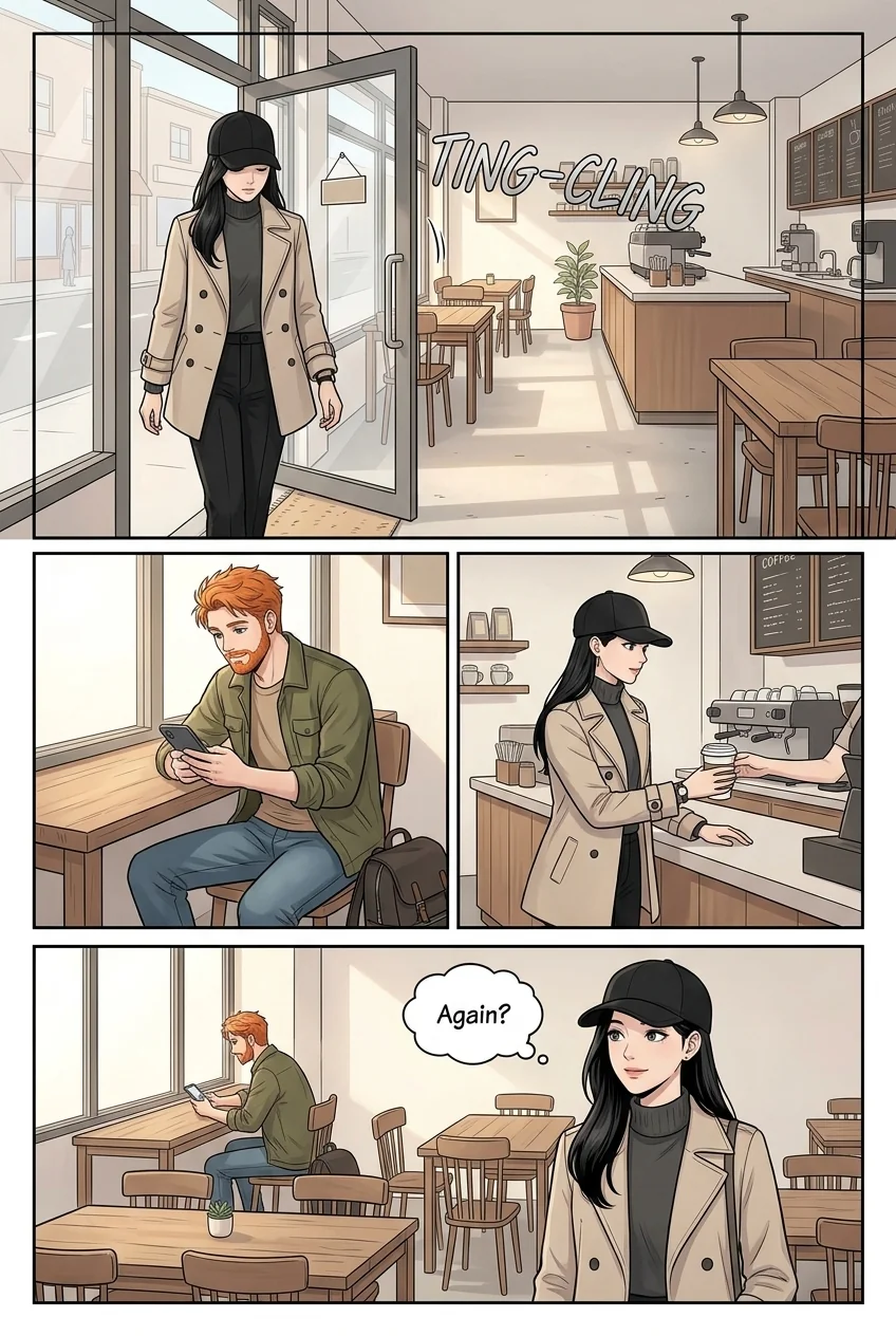 Tú Corea, mi mundo.  Chapter 3 Page 9 - AI Generated Manga