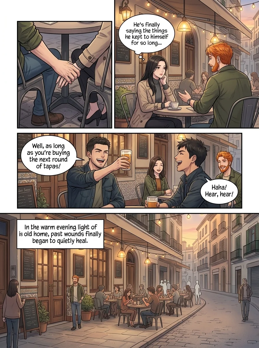 Tú Corea, mi mundo.  Chapter 30 Page 12 - AI Generated Manga