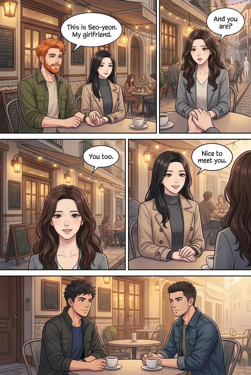 Tú Corea, mi mundo.  Chapter 30 Page 16 - AI Generated Manga