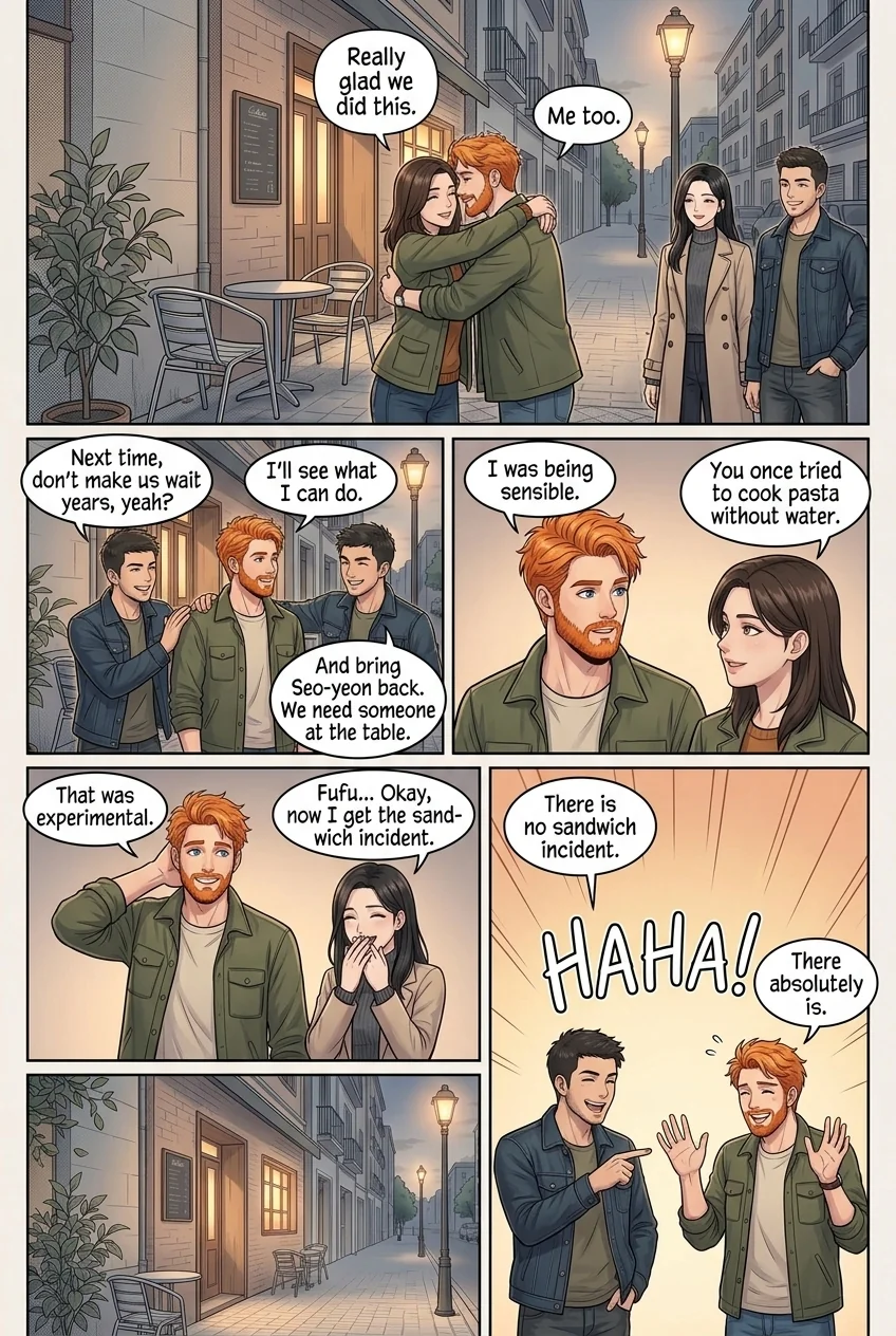 Tú Corea, mi mundo.  Chapter 30 Page 18 - AI Generated Manga