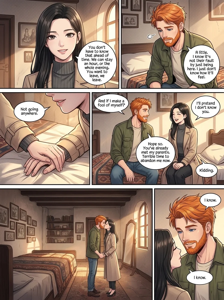 Tú Corea, mi mundo.  Chapter 30 Page 3 - AI Generated Manga