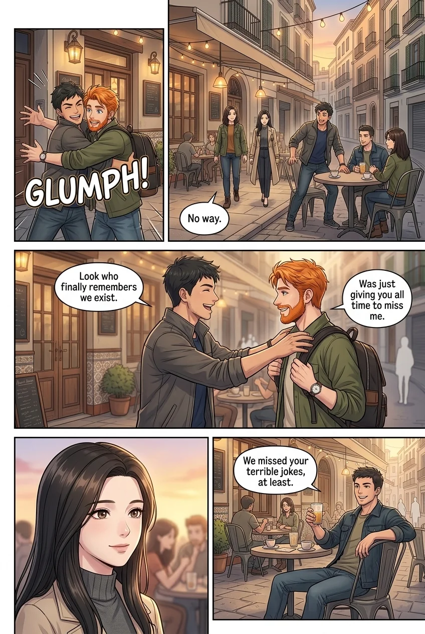 Tú Corea, mi mundo.  Chapter 30 Page 4 - AI Generated Manga